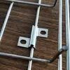 Peças de Fixação em Forma de Cruz, Rack de Ponte de Grade de Aço Inoxidável, Equipamento do Lado Inferior, Acessórios de Fixação para Superfície de Solo e Parede