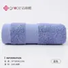 Proveedor Super Jielia Toalla Jielia 7487 Algodón Suave Absorbente Color Liso Toalla de Algodón Logo Bordado