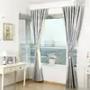 Cortina de sombreado con aislamiento térmico y protector solar, gruesa y completa, para dormitorio, balcón y protección UV.