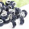 Miçangas Soltas Misturadas Mais Vendido na Amazon Três Fileiras Argola Bola de Diamante Argila Miçangas com Furo Grande Conjunto de Corrente DIY Acessórios de Decoração