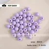 Cuentas Redondas de Colores con Acabado Brillante para Manualidades Cuentas Básicas Luna Blanca Versátil Joyería Artesanal con Cuentas Acrílicas Sueltas para Manualidades