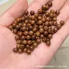 Cuentas Sueltas Cook Naturales Alto Contenido de Aceite Alto Pulido Cuentas Redondas Accesorios Hechos a Mano para DIY Pulsera Bodhi Pulsera Cultural Cuentas Budistas