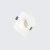 Anillo de Soporte para Foco Gu10 Soporte de Techo Empotrado Mr16 Luz de Rejilla Iluminación Rectangular de Doble Cabezal