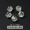 Jingde Jewelry Ágata Vermelha Koi Natural Octagonal Contas Soltas Cristal Fantasma Vermelho Acessórios para Pulseira DIY Multi-Pedras Atacado