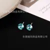 Brincos de Bio-Cerâmica com Cristais Swarovski, Piercings de Cartilagem, Piercings para Cicatrização de Furos na Orelha, Brincos Coloridos Ultra Brilhantes tipo Diamante Hipoalergênicos
