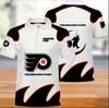 Transfronterizo 2024 explosiones AliExpress wish Amazon nuevo impresión digital 3D NHL playera tipo polo corta comercio exterior