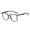 Armazón Grande para un Efecto Adelgazante, Armazón Cuadrado Clásico, Sencillo y Elegante, Se Puede Usar con Lentes de Prescripción, Accesorio de Moda Unisex para Estudiantes, Imprescindible para un Look Natural