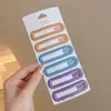 Pinzas para el pelo BB de colores dopamina para niños, pinzas para el pelo versátiles dulces y lindas para niñas y bebés, pequeños accesorios para el pelo