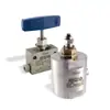 Válvula de Aguja para Autoclave Parker Series 100Vm y 150V Tipo Ángulo de Dos Vías 100Vm4072