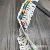 En Stock 5 cm Adorno de Encaje de Algodón con Borla Blanca para Ropa, Textiles del Hogar, Accesorios, Ribete al por Mayor, Manualidades para el Hogar