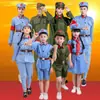 Disfraces del Ejército Rojo para adultos y niños, disfraces del Octavo Ejército de Ruta de la Guerra de Resistencia contra Japón, uniformes de la Guardia Roja, atuendos del Pequeño Ejército Rojo, vestimenta militar para actuaciones