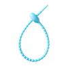 Cinta de renacuajo de 210 mm, enrollador de cinta de silicona, llavero DIY, bolsa de joyería, colgante de caja ciega, cordón