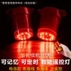 2026 Nueva Luz Roja de Año Nuevo Control Remoto Inalámbrico sin Batería Linterna LED Luz Impermeable para Exteriores Bombilla para Balcón