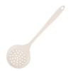 Juego de utensilios de cocina de silicona color blanco crema estilo nórdico, resistente a altas temperaturas, sartén antiadherente, espátula, cuchara de silicona, colador, cocina doméstica