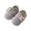 Calcetines de suelo para bebé para otoño e invierno, cálidos, antideslizantes, con suela suave para caminar en casa para bebés y niños pequeños, calcetines para niños con forro polar añadido para otoño e invierno