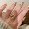 Anillo Pulsera Collar Mariposa Esmalte Amatista Permeable al Hielo Nuevo Chino Retro Patrón Medio Antiguo Estilo Palacio Traje Superpuesto