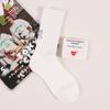 Calcetines deportivos de moda con estampado de aguja gruesa de caña media para hombre y mujer, estilo japonés, estilo Yuwenle, Cityboy