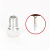 Adaptador de Aleación de Aluminio con Anillo de Sellado para Válvula de Bicicleta, Convierte de Válvula Francesa a Válvula Americana, Adaptador de Válvula de Bicicleta de Colores