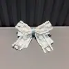Nueva Hebilla para Cordones de Zapato con Lazo de Encaje Estilo Ballet con Acabado de Alta Gama, Accesorios con Decoración de Perlas a Cuadros para Zapatos de Entrenamiento Alemanes y Tenis