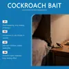 Adhesivo Cebo para Cucarachas Moonspry Limpieza Diaria del Hogar Dormitorio Cocina Matanza de Cucarachas Repelente de Cucarachas Adhesivo Portátil con Cebo