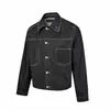 Yidao Vintage 2026 Otoño Nuevo Chaqueta Corta de Mezclilla Estilo Retro Americano de Alta Gama con Diseño de Costuras Distintivas en Color Original