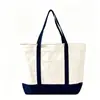 Bolsa de Lona Patchwork Bolsa de Regalo Bolsa de Algodón Ecológica Bolsa Tote Bolsa de Compras Bolsa de Lona Se Puede Agregar Logo