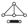 Juguetes sexuales Accesorios SM trípode de metal set de bondage entrenamiento de esclava femenina esposas para mano y pie dispositivo de tortura con cuerda