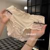 Nova Roupa Íntima Feminina de Renda Triangular com Bolinhas para o Verão Macia, Confortável, Respirável e Altamente Elástica Roupa Íntima Feminina de Cor Sólida