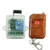 Control de Acceso Tipo Aprendizaje Control Eléctrico de Puerta Control Remoto Interruptor Módulo de Control Inalámbrico Remoto 12V Canal Único Interruptor de Control Remoto de Canal Único