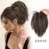 Pinza para el pelo de nido de pollo, Peinado de moño esponjoso, Cola de caballo de chica popular, Pinza para el pelo de plumas de pollo, Peinado de cascada con corona alta