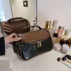 Bolsa organizadora de viaje de gran capacidad, bolsa de cosméticos transparente de PVC, neceser moderno y portátil, bolsas de cosméticos al por mayor para mujeres