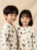 Moletom Infantil Novo Moda Outono-Inverno Estampa Completa de Dinossauro para Crianças Pequenas, Roupa Esportiva Tendência de Caimento Solto para Uso ao Ar Livre