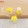 Nuevo Modelo de Serie de Verduras Semi-Tridimensional, Accesorios de Resina de Pegamento de Crema DIY Hechos a Mano, Adornos para el Cabello, Colgantes Decorativos