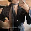 Bufanda Larga de Organza Rayada Estilo Old Money, Modelo Nuevo Simple 2026, Bufanda Larga de Seda Vintage de Alta Gama para Mujer