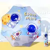 Sombrilla Paraguas de Doble Uso de Astronauta Espacial, Paraguas Automático Plegable para Mujer, Gama Alta, Protección UV, Protección Solar