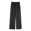 Pantalones Estampados de Mariposas Estilo Nacional para Mujer, Nuevos Pantalones Adelgazantes de Cintura Alta Otoño 2026, Pantalones de Pierna Ancha de Satén Jacquard Nuevo Estilo Chino