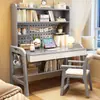 Escritorio de Madera Maciza Simple para el Hogar Mesa y Silla de Aprendizaje Ajustables para Niños Escritorio de Escritura para Estudiantes Escritorio de Computadora Escritorio de Oficina