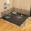 Valla para mascotas para gatos y perros, recinto interior, jaula para gatos combinable libremente, jaula para perros, área de entrenamiento y aislamiento para perros pequeños y medianos