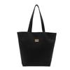 Bolso de mano de gran capacidad para mujer, bolso de hombro portátil, bolso informal sencillo con estampado de piedras, bolso elegante y a la moda.