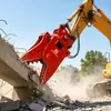 Alicate de demolição para escavadeira, alicate esmagador de concreto para renovação de cidade antiga, alicate hidráulico de demolição de fábrica, alicate hidráulico esmagador para escavadeira