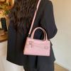 Bolso de Mujer de Gama Alta de Nicho, Nuevo Bolso Cruzado de Hombro Vintage Primavera/Verano 2026, Bolso de Mano Cuadrado Pequeño Casual para Mujer