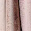 Suministro Directo de Fábrica de Felpa Artificial Alto y Bajo Terciopelo Dorado de Visón Telas para Ropa Juguetes Muñecas 15 Lana Terciopelo de Visón