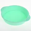 Forma de Silicone Personalizada para Bolo Forma de Assar de Cozinha Forma Redonda Quadrada para Pão Forma de Pão Resistente a Altas Temperaturas Forma para Bolo
