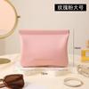 Bolsa de Armazenamento para Estilhaços, Bolsa de Armazenamento para Fones de Ouvido com Fio de Fechamento Automático, Porta-Moedas Portátil de PU, Bolsa para Batom e Maquiagem