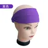 Banda para la Cabeza Deportiva de Verano Absorbente de Sudor de Secado Rápido Elástica Yoga Fitness Banda para el Cabello para Mujer Deportes al Aire Libre Correr Pañuelo para la Cabeza Guía del Sudor