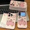 La funda para teléfono móvil Laicai Xiaoxin es adecuada para Apple 17 Pro Max, iPhone 16 y Huawei, con una funda suave con ventana en forma de corazón