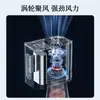 Ventilador colgante para cuello y cintura exterior iluminación de larga duración carga usb portátil ventilador pequeño de escritorio 3600 mA
