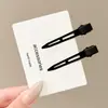 Pinza BB mate simple 2026 nuevo estilo pinza para el cabello para mujeres, pinza de flequillo lateral de alta gama, pasador de flequillo para la frente, accesorio para el cabello