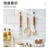 Ganchos transparentes sin rastro para baño, ganchos fuertes sin perforaciones para pared de cocina y baño, ganchos adhesivos para detrás de la puerta para ropa y sombreros, suministros de almacenamiento