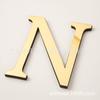 Espejo acrílico con letras en inglés EVA para decoración del hogar, pegatinas de pared creativas, disponible en AliExpress.